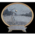 Golf, Male - Oval Legend Plates - 8"